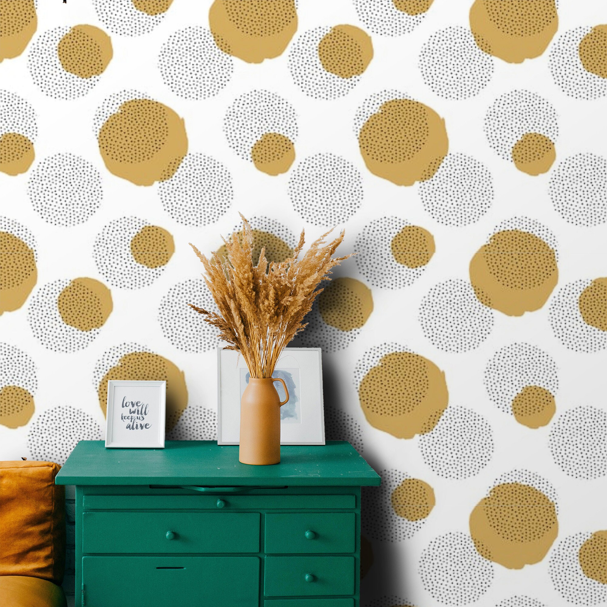 Peel and stick Removable Modern Wallpaper Mural Self Adhesive Etsy