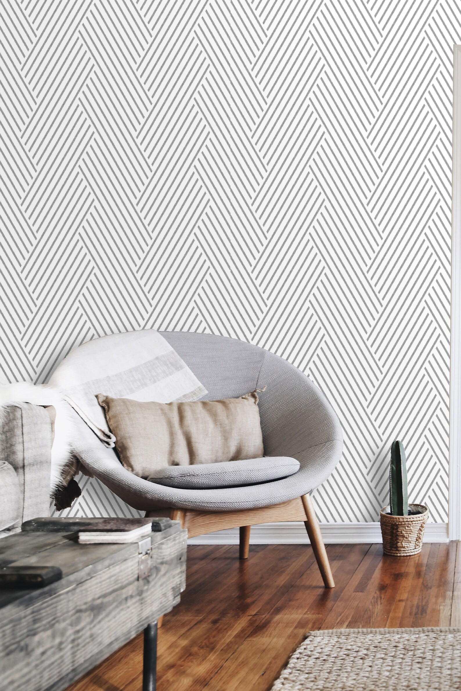 Peel and Stick Wallpaper Minimalist Removable Wallpaper Mural | Etsy