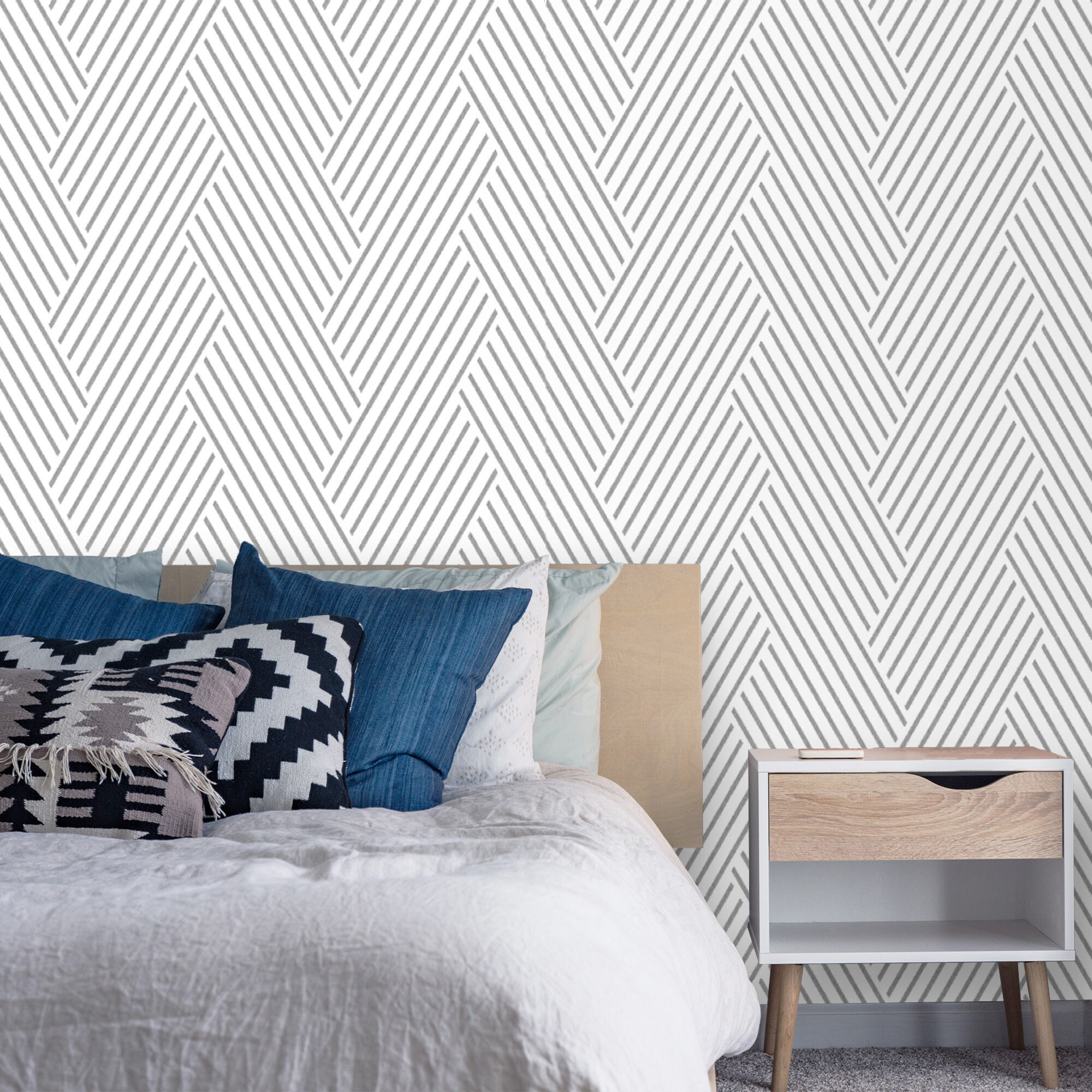 Peel and Stick Wallpaper Minimalist Removable Wallpaper Mural | Etsy