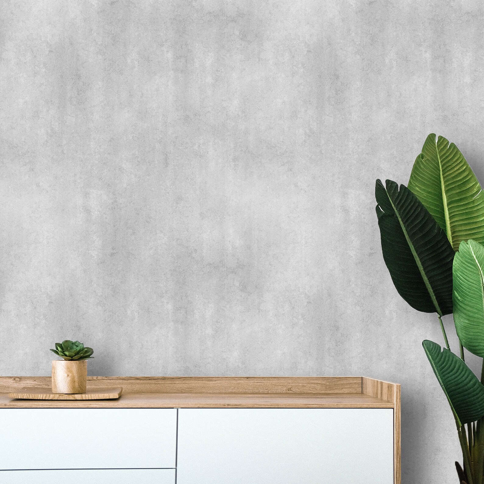 Concrete Cement Wallpaper Peel and Stick Removable or | Etsy