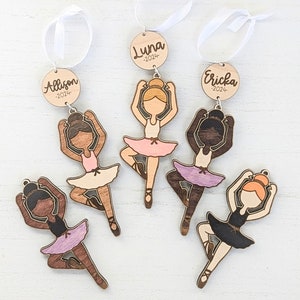 Personalized Ballerina Ornament