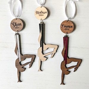 Personalized Aerialist Ornament