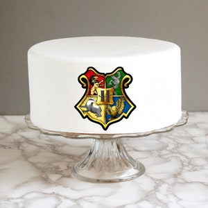 Harry Potter Edible Icing Cake Topper Logo PRE-CUT