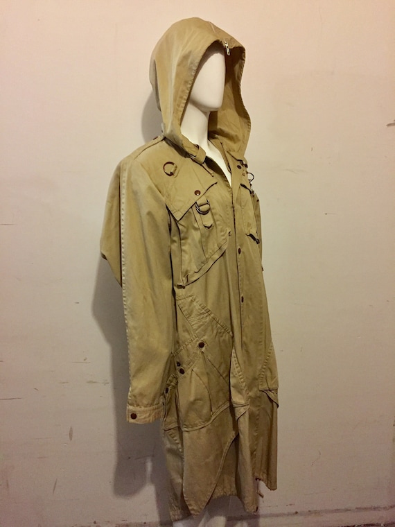 Kansai Yamamoto Coat with Paratrooper Straps Late… - image 3