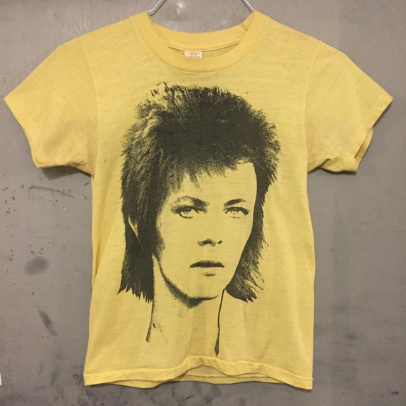 bowie vintage t shirt