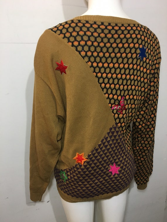 Vintage 80's KANSAI YAMAMOTO Bird Sweater at Rice and Beans Vintage