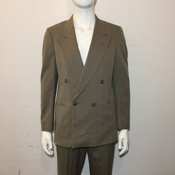 Late 70s/early 1980s Double Breasted Pierre Cardin Suit - Etsy