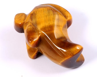 Tiger Eye Gemstone, Natural Tiger Eye Smooth Carved Fancy Shape Gemstone, Tiger Eye Hand Carved- Jewelry Making Gemstone O-05