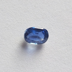 Natural Kyanite Faceted Gemstone,Natural Blue Kyanite Cut Faceted, Kyanite Oval Shape, Size 8X6 mm, Jewelry Making Gemstone K-11