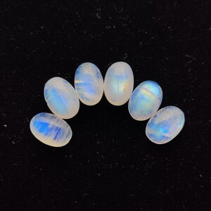 Natural Rainbow Moonstone Gemstone,Rainbow Moonstone Smooth Polished Oval Shape, Size 13X9 mm-Jewelry Making Gemstone K-886