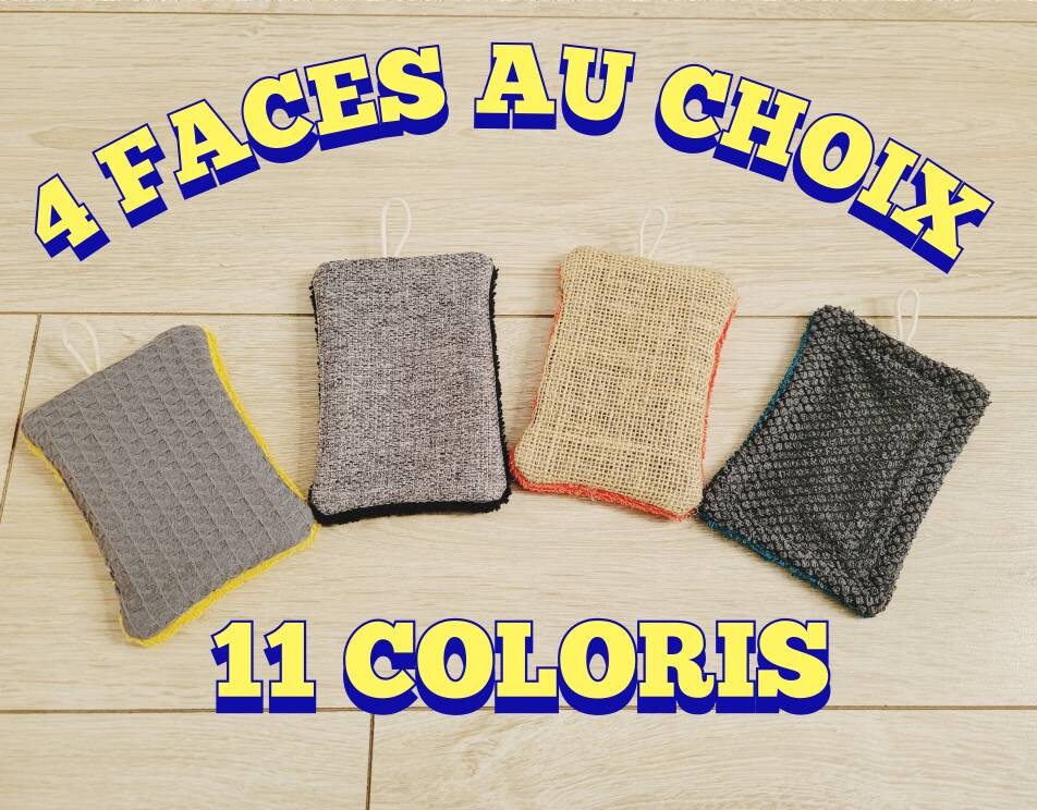 Éponge Lavable Grattante