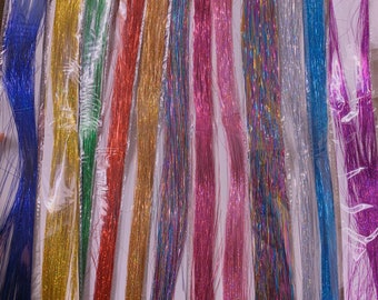 Tinsel Extensions Etsy Tinsel Extensions Etsy