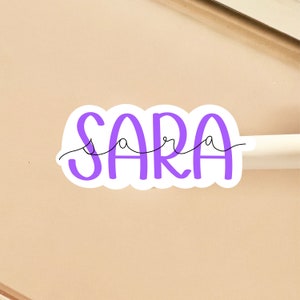 Custom Name Sticker, Custom Sticker, Personalized Sticker, Name Sticker, Laptop Sticker