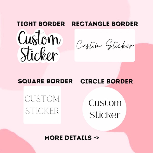 Custom Text Sticker, Custom Stickers, Customize Your Sticker, Personalized Sticker, Pick Your Font and Color, Custom Name Quote Saying