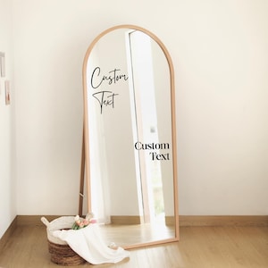 Wedding Mirror Decal | Wedding Mirror Sign | Wedding Decal for Mirror | Welcome Sign Decal | Couple Name Sticker | Welcome Sign Sticker