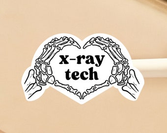 Rad Tech Sticker | Xray Sticker | Xray Tech Sticker | Radiography Sticker | Radiographer Sticker | Xray Student | Xray Technologist