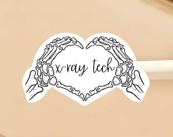 Rad Tech Sticker | Xray Sticker | Xray Tech Sticker | Radiography Sticker | Radiographer Sticker | Xray Student | Xray Technologist