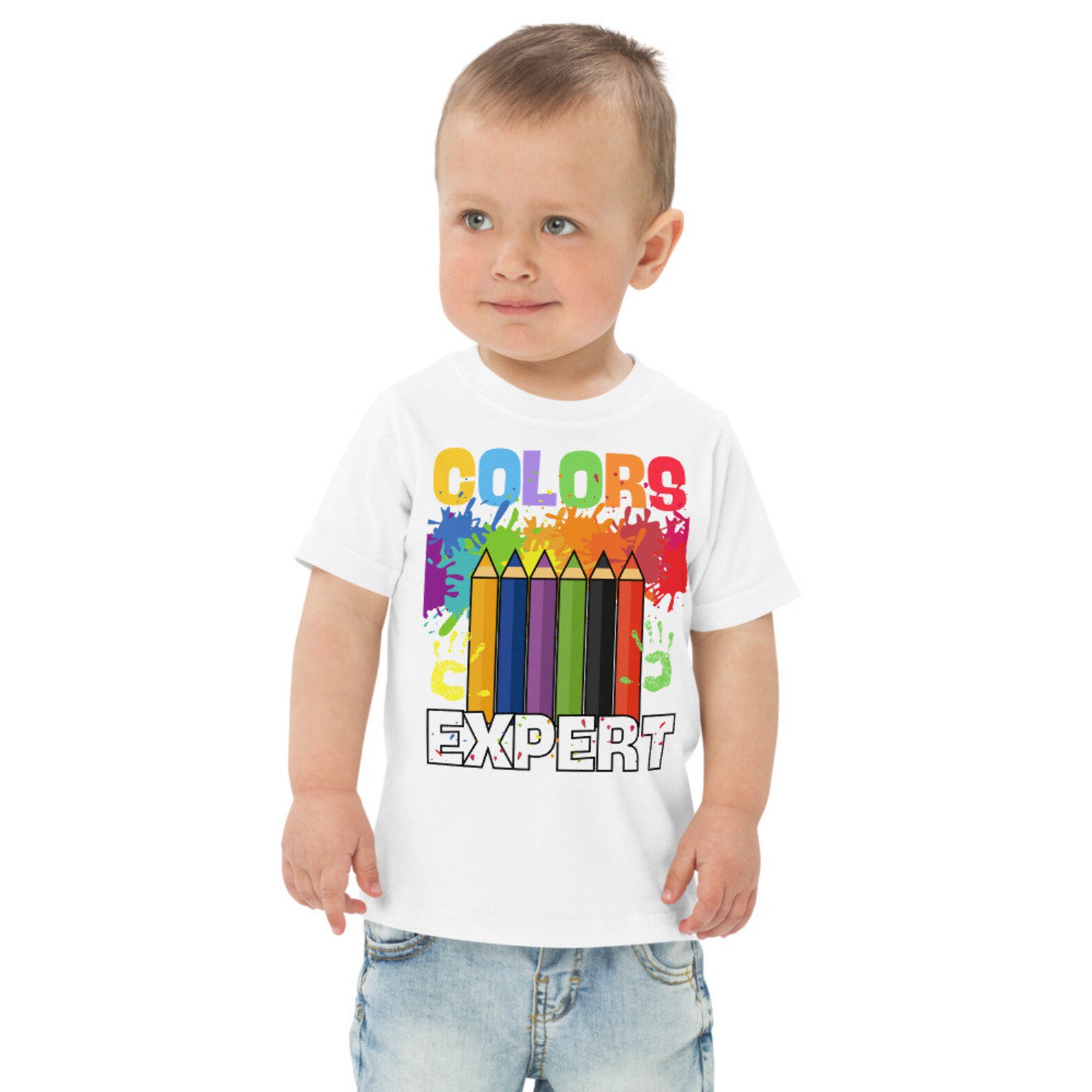 Crayon Shirt Colors Toddler Tshirt Color Shirt For Girls Etsy