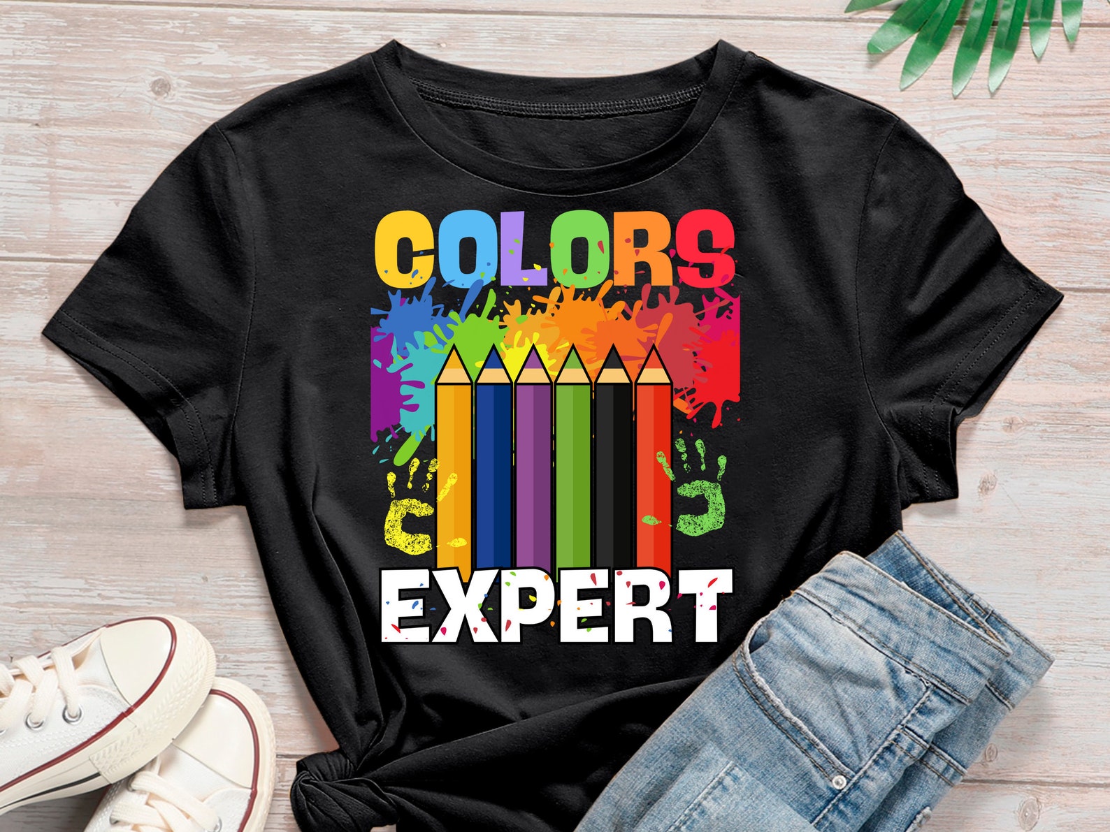 Crayon Shirt Colors Toddler Tshirt Color Shirt For Girls Etsy