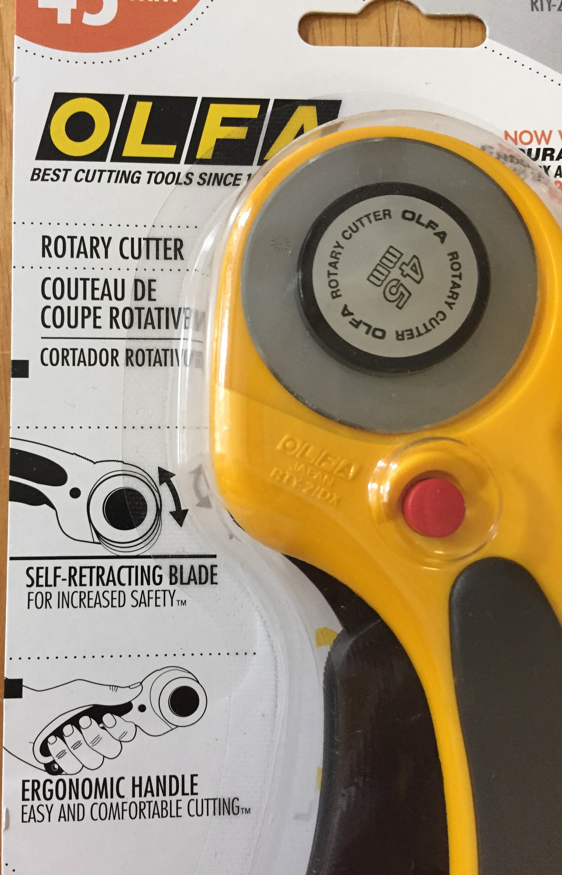 Olfa Deluxe Ergonomic Rotary Cutter with Safety Etsy