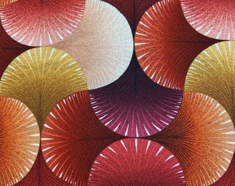 Lutece Red by Blank Quilting Wide Back Geometric Pattern in Shades of Red/Orange/Yellow/Purple 108 wide Quilt Quality Cotton 1/2 Yd Lutece Red by Blank Quilting Wide Back Geometric Pattern in Shades of Red/Orange/Yellow/Purple 108 wide Quilt Quality Cotton 1/2 Yd