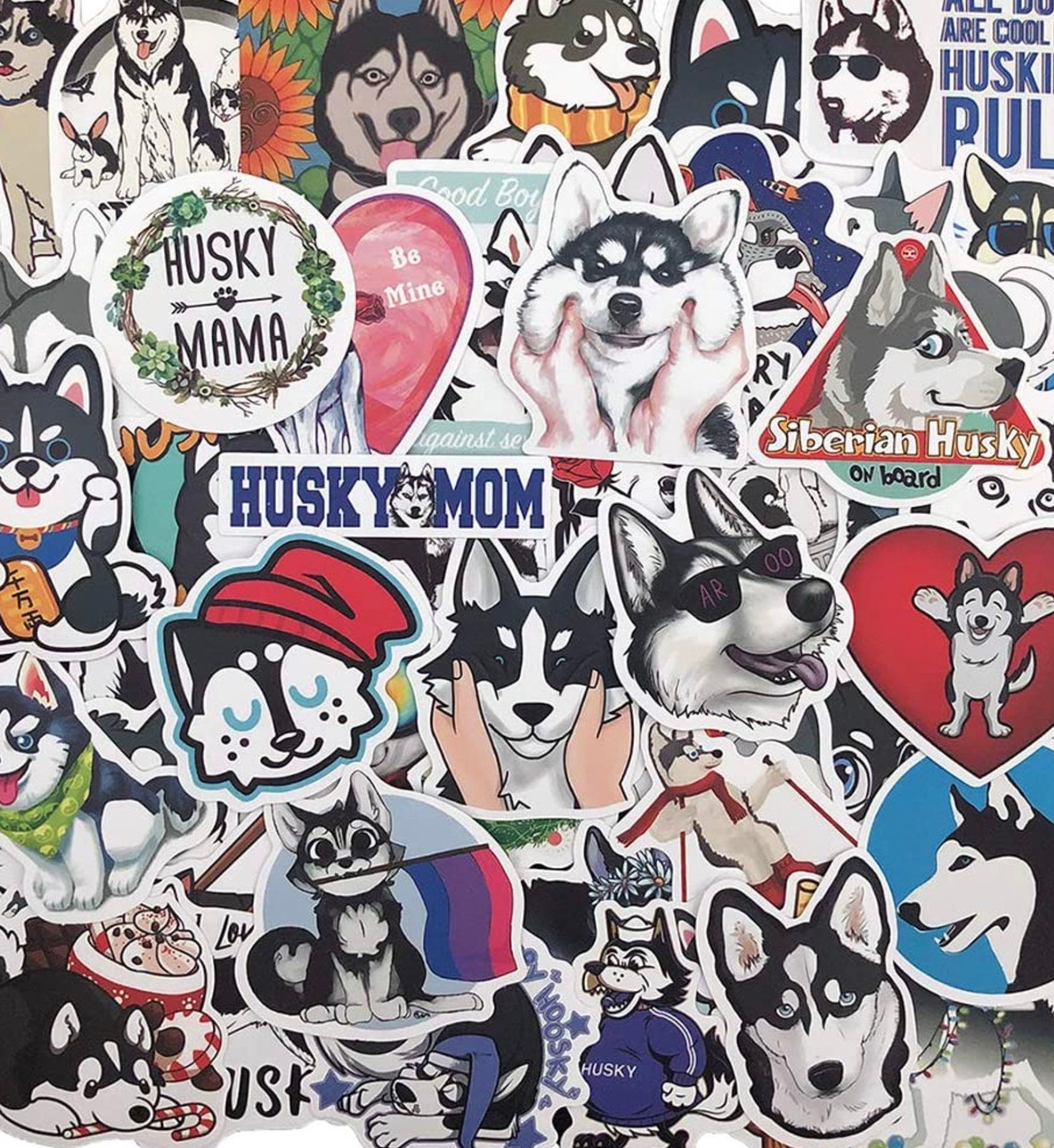 Husky stickers FREE SHIPPING!Free Tracking Random Assortment