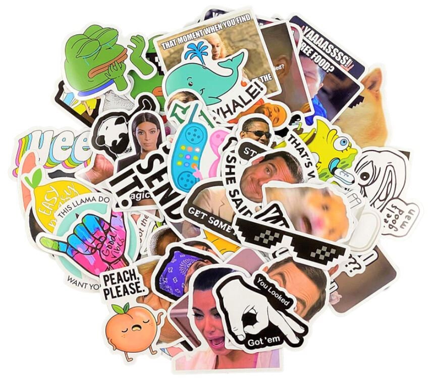 Meme Stickers random Assortment FREE SHIPPING Etsy