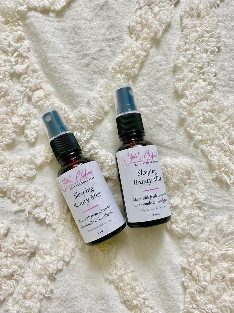 Lavender Chamomile Eucalyptus Sleep Mist Pillow Spray Etsy