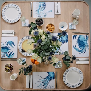 Coastal Placemats Set of 6 Designs