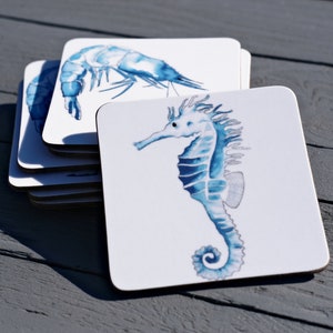 Set of 6 Coastal Coasters