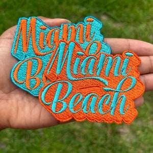 Miami Beach patch / custom colors / Miami patch