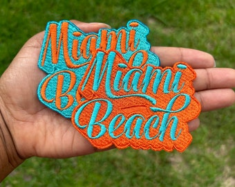 Miami Beach patch / custom colors / Miami patch