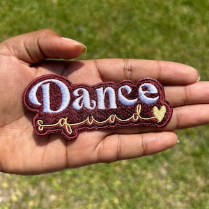 Dance Squad Patch / custom colors