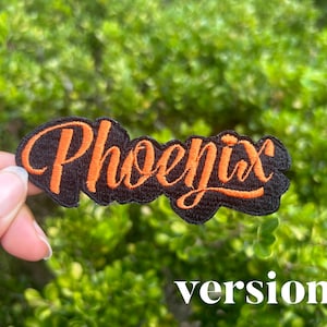 Phoenix Patch / Custom Colors - Etsy