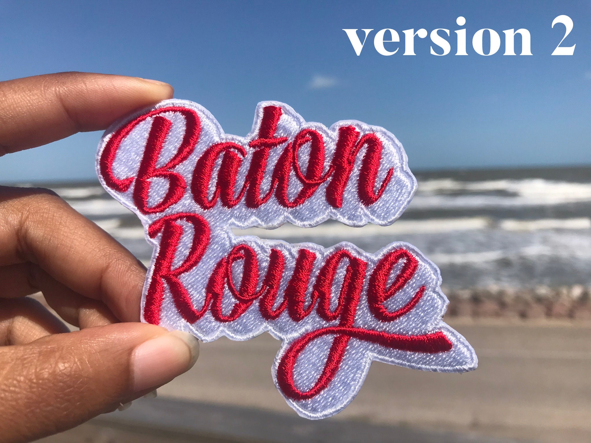 Baton Rouge Patch / Custom Colors - Etsy