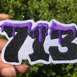 Houston Area Code 713 281 or 832 Patch / Custom Colors - Etsy