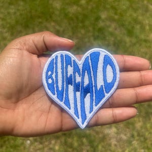 Buffalo heart patch / custom colors
