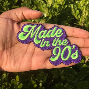 Made in the 90's Patch