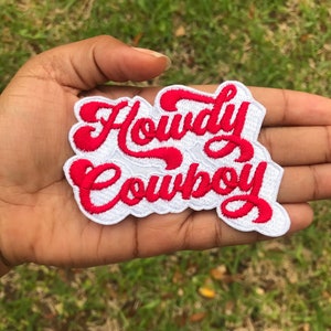 Howdy Cowboy patch / custom colors