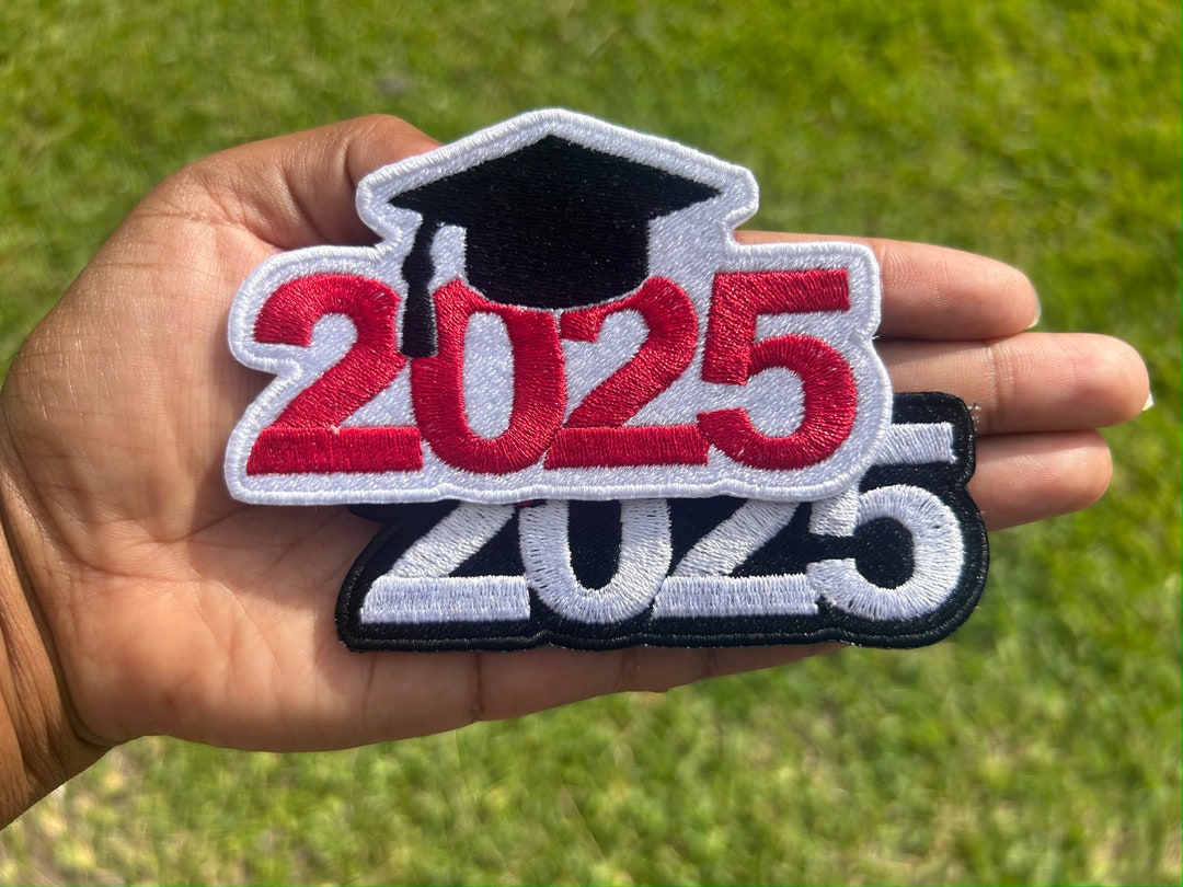 Class of 2025 Patch / Custom Colors Etsy