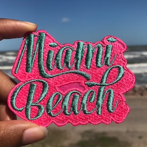 Miami Beach patch / custom colors / Miami patch