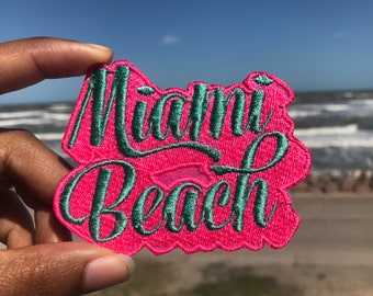 Miami Beach patch / custom colors / Miami patch