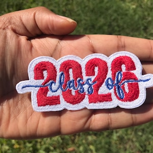 Class of 2026 Patch / Custom colors