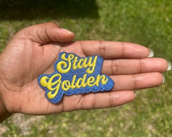 Stay Golden patch / custom colors / Golden Girls / Golden