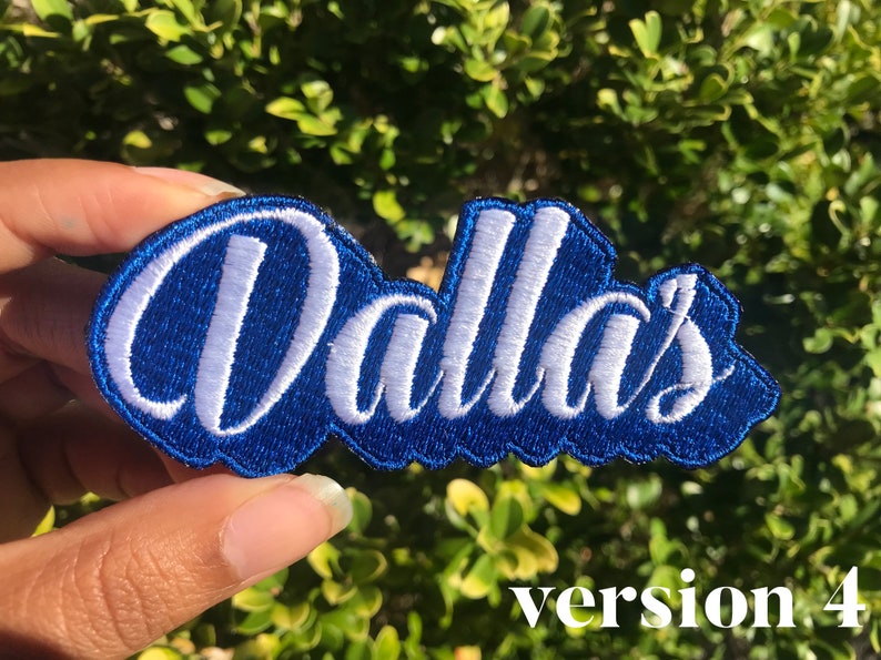 Dallas Patch / Custom Colors - Etsy