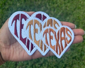 Texas heart patch / custom colors