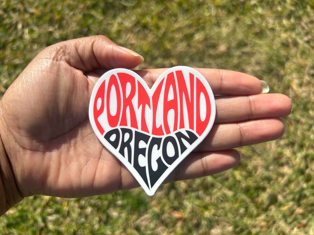 Portland Infinity Sticker Portland Oregon Sticker - Etsy