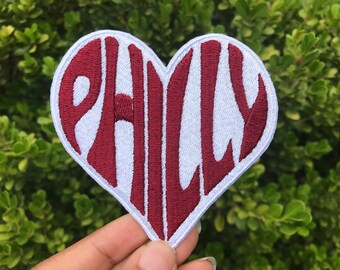 Philly heart patch / custom colors