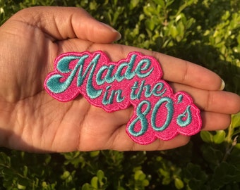 Made in the 80's Patch