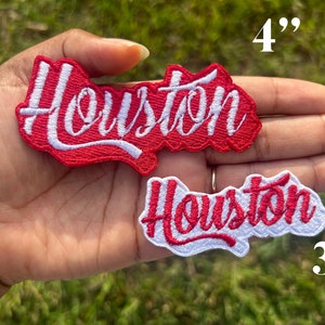 Houston Patch / Custom Colors - Etsy